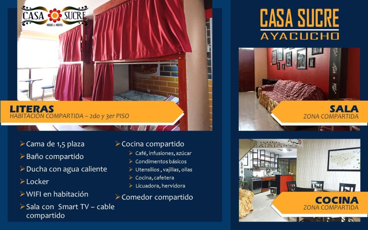 Casa Sucre Hostel อายากุตโช ภายนอก รูปภาพ